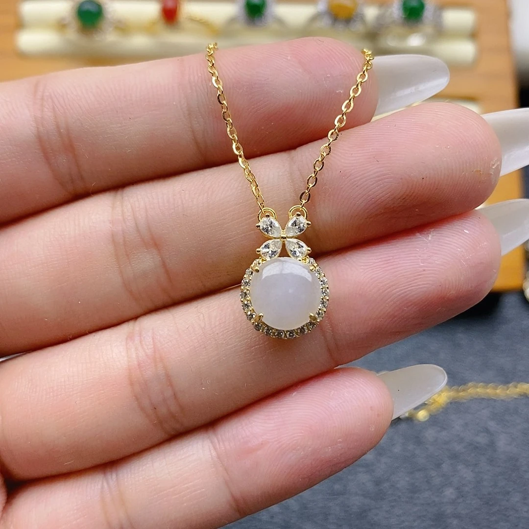 银S925镶嵌戒指翡翠