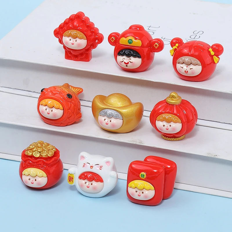 【好运福气款】金元宝李四diy饰品配件桌面摆件