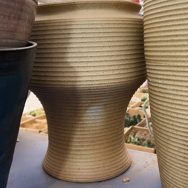 景德镇精品花盆栽适合盆口23高34