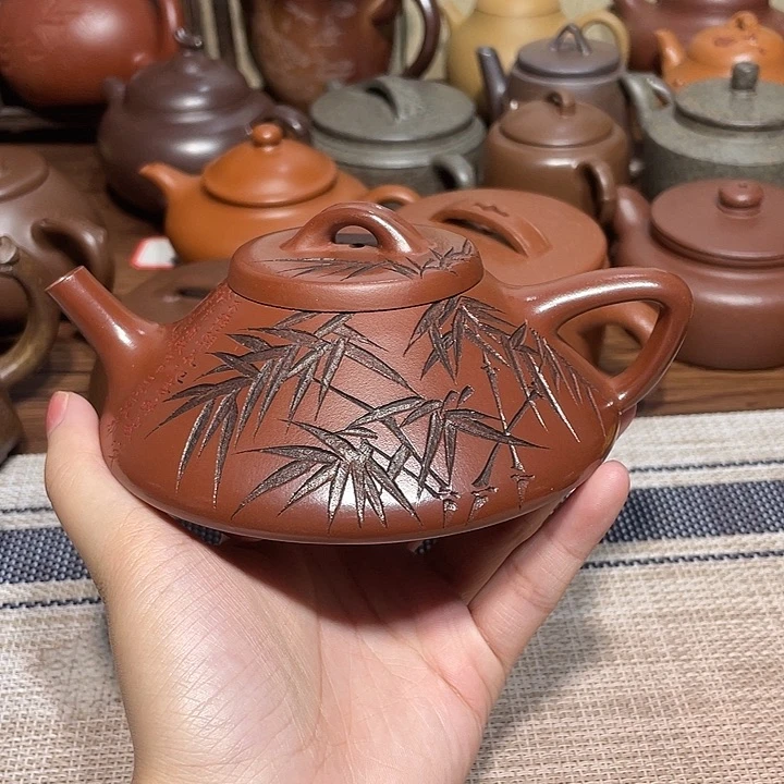 茶壶紫砂紫砂宜兴紫砂壶200cc