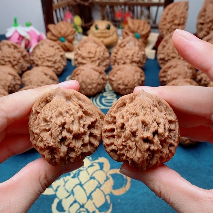 把件文玩核桃麦虎43