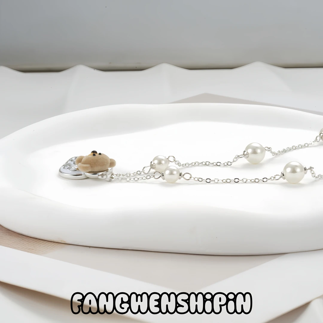 铜合金仿珍珠项链 项链4466（45+12cm)