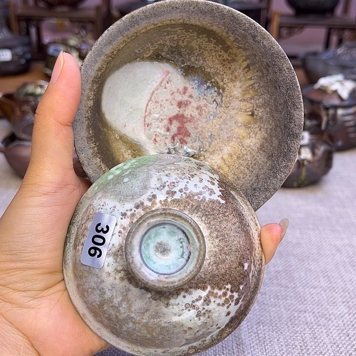 裸柴烧手工陶瓷茶器