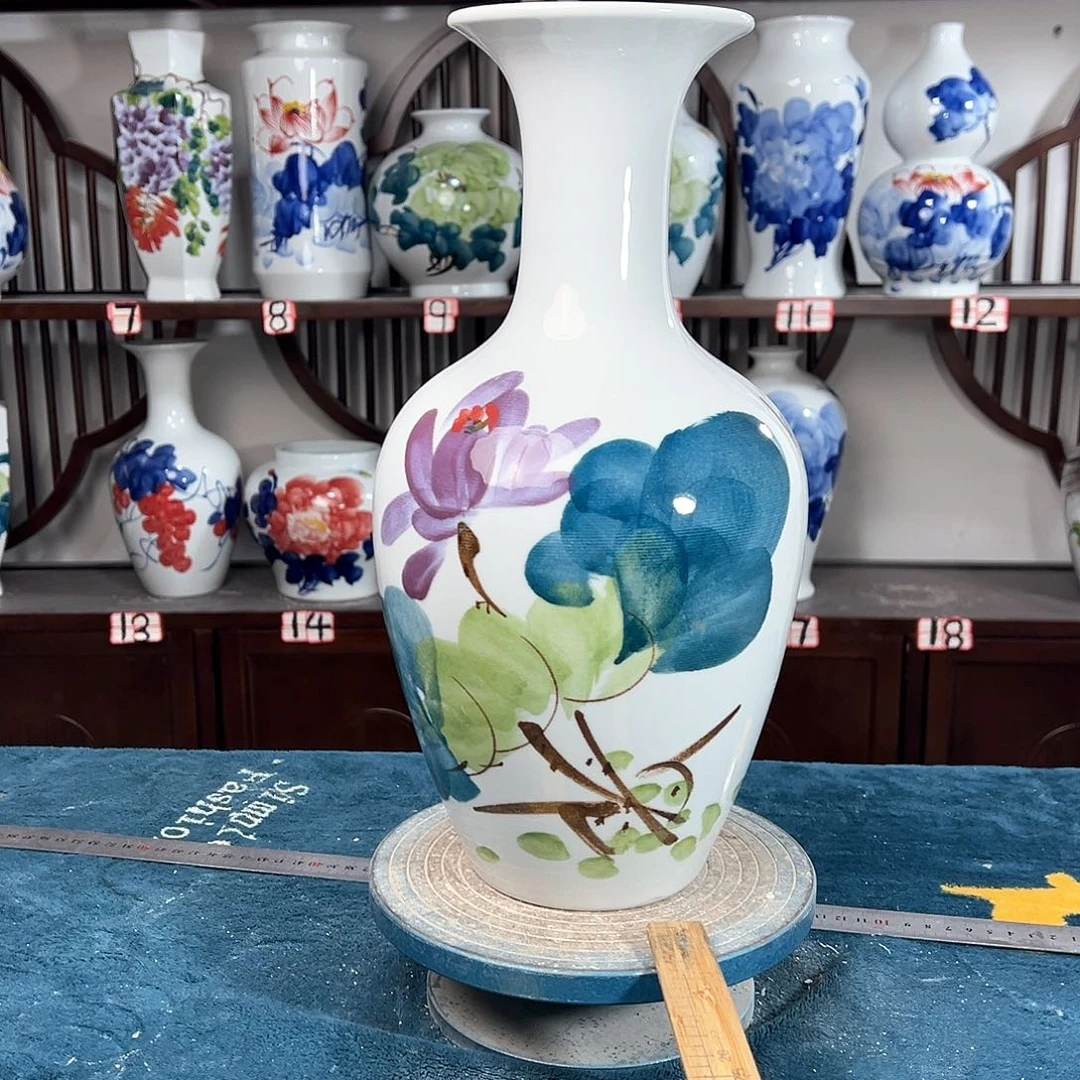 摆件景德镇陶瓷棒鸟
