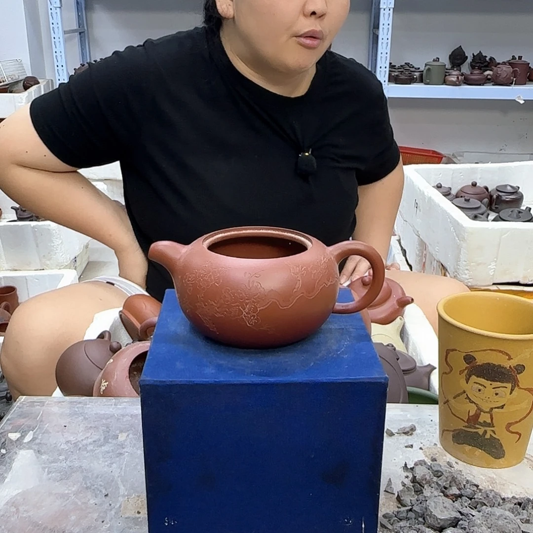 紫砂茶壶宜兴紫砂壶瑕疵处理