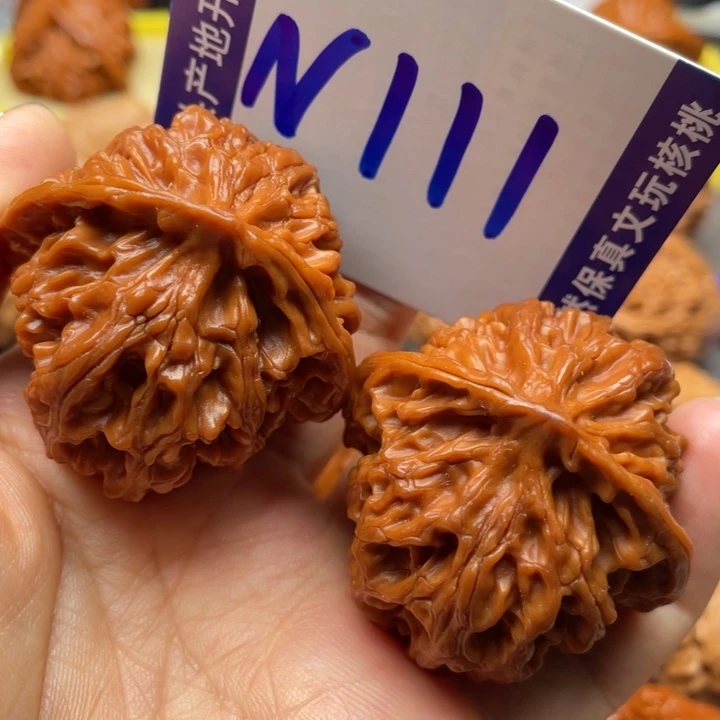 文玩核桃把件苹果42