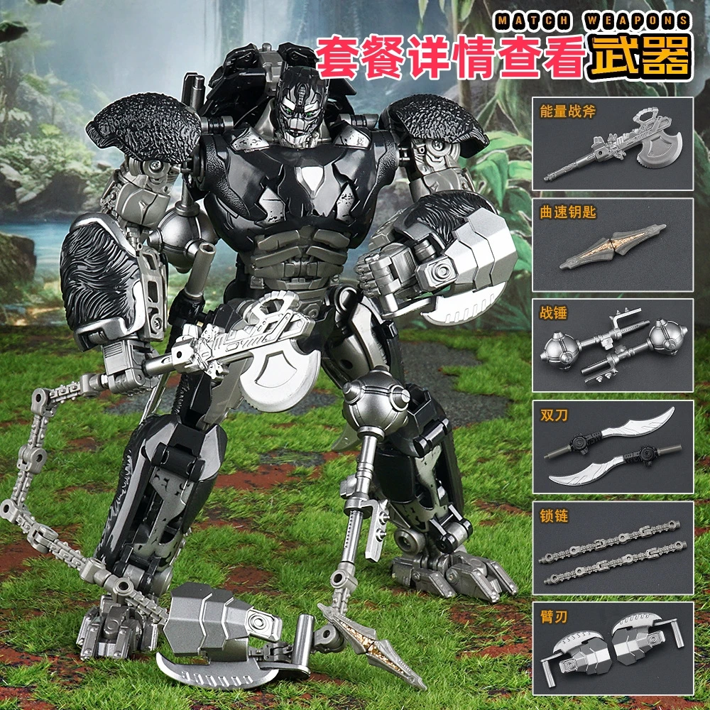 【性价比超高】精刻变形玩具起源威电影版震天坦克模型02