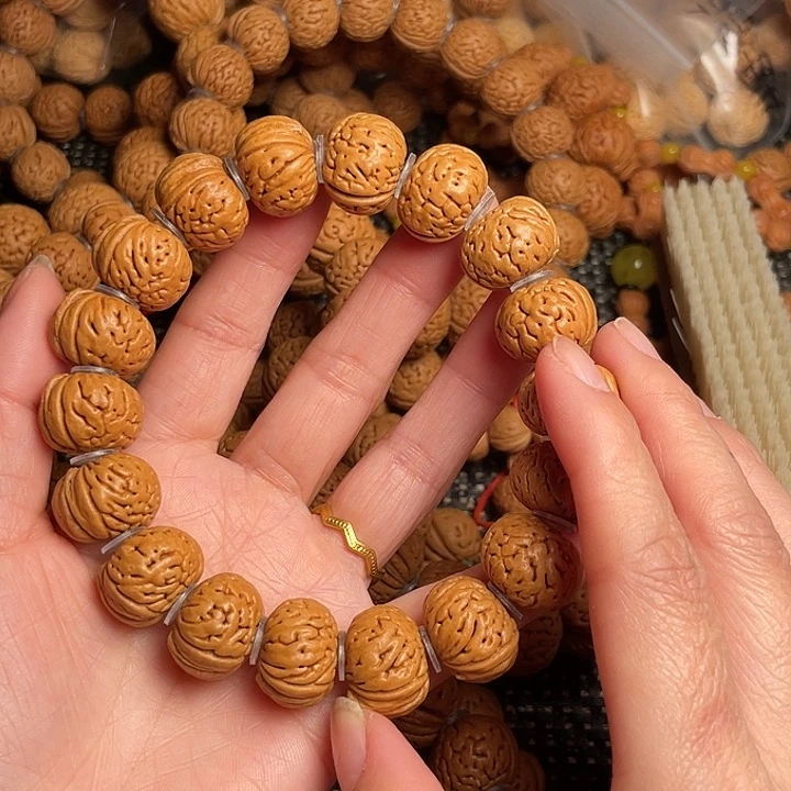 手串桃核朋****ぃ桃核散籽和桃核手串