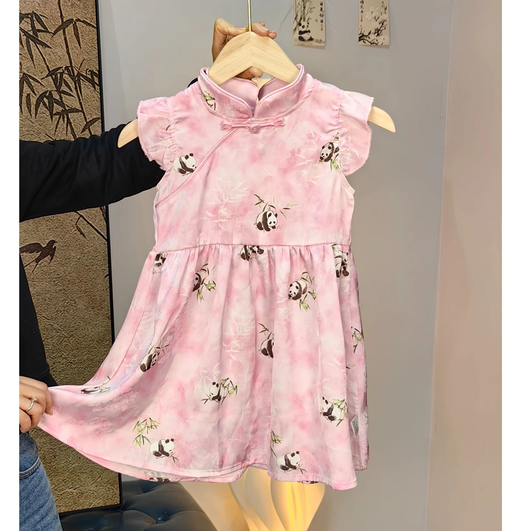 【034清平乐】新中式国风女童旗袍裙子