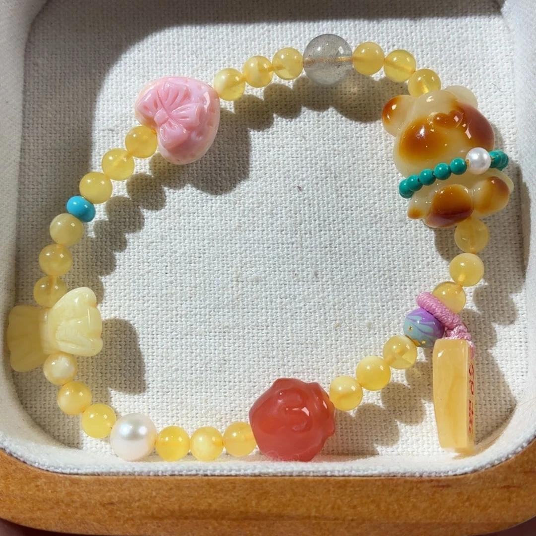 蜜蜡未镶嵌裸石定制