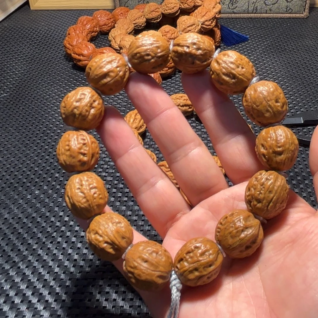 文玩核桃手串小金豆17➕
