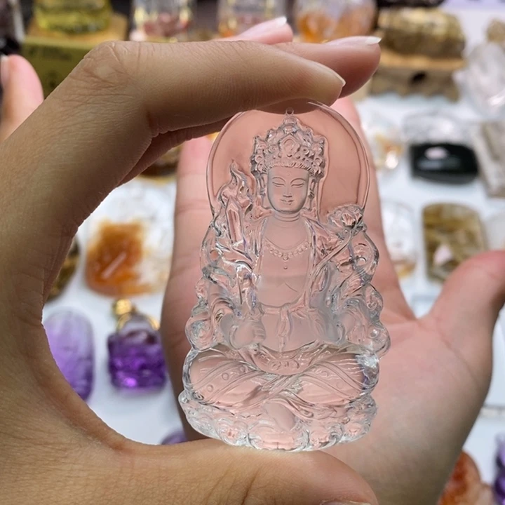 水晶颈饰未镶嵌用****9