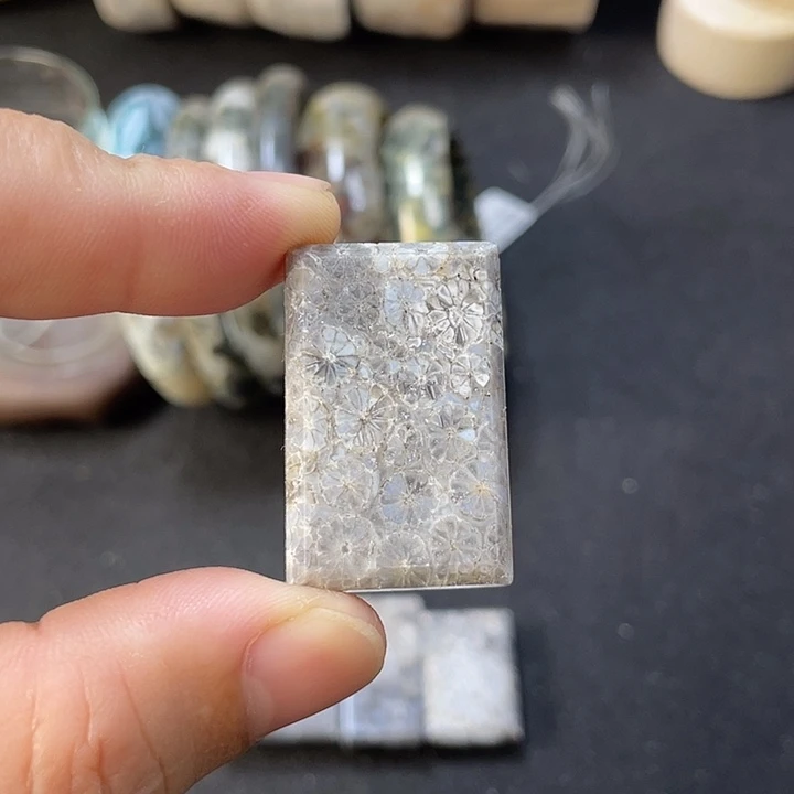 未镶嵌手链硅化珊瑚（珊瑚玉）