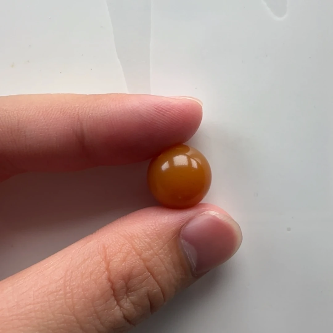 石英质玉（缅黄）未镶嵌颈饰