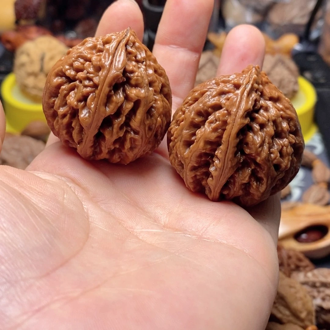 文玩核桃吊坠俩单只93