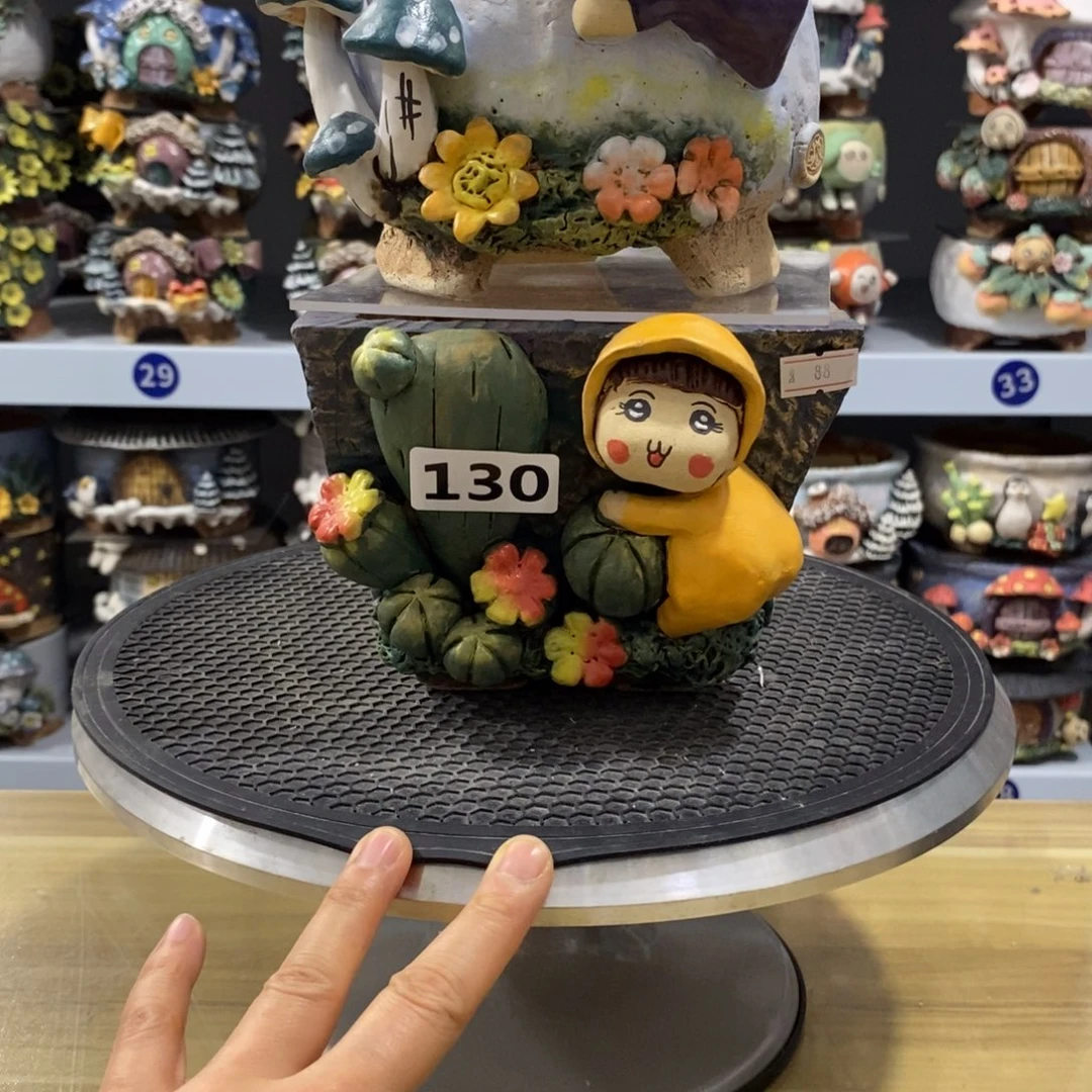 红陶橙**。瑕疵花盆不退不换