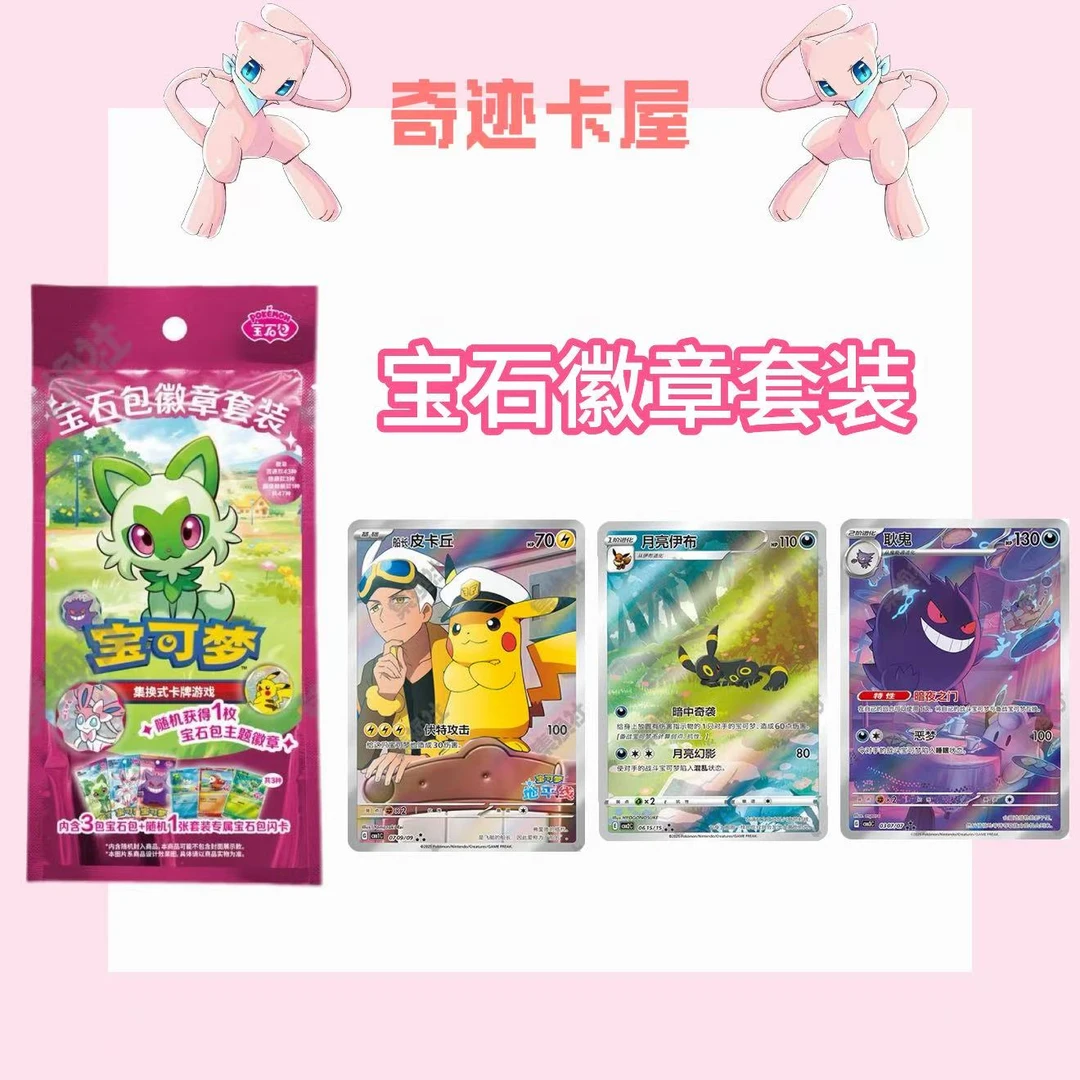 【简中】 宝可梦 宝石徽章套装 原条