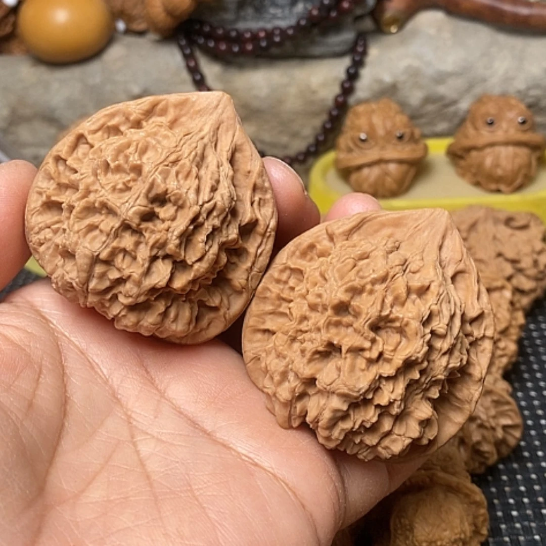 【闪购商品】把件文玩核桃60.7克麒麟官帽50