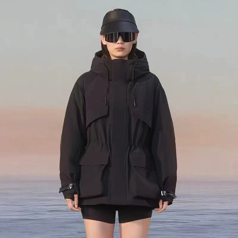 2024款炸街时尚男女同款高级感户外美式工装保暖防风外套8116