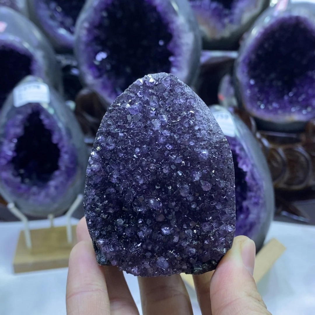 水晶水晶摆件未镶嵌小*萄2802