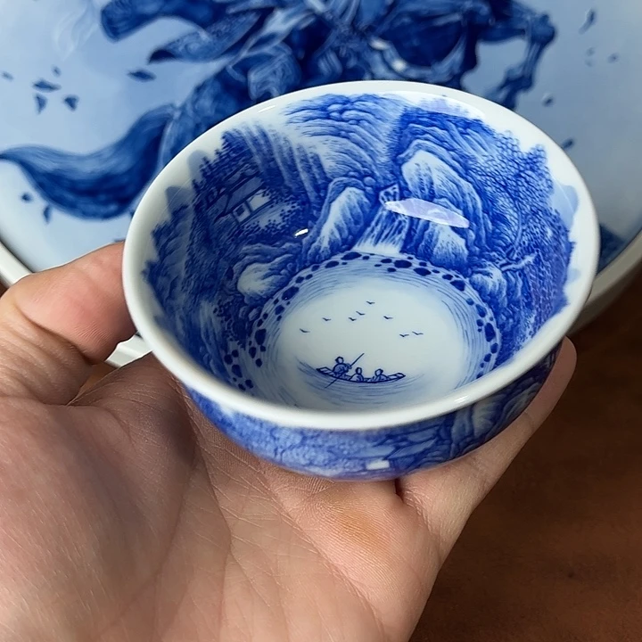 l***s瓷片景德镇全手工手绘陶瓷