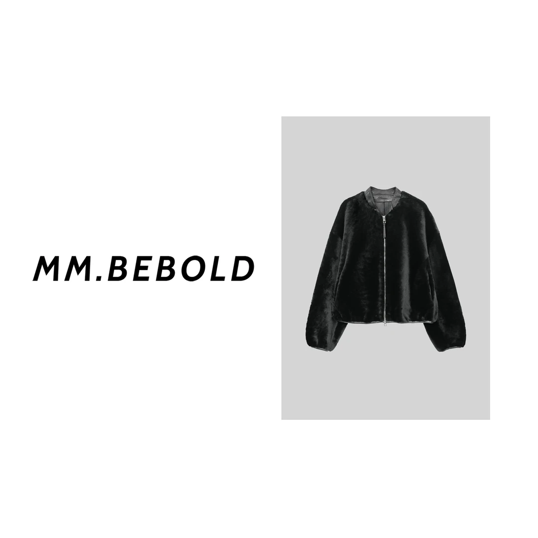 【妙姐精选】梦辞 圆领拉链软质夹克外套MO479