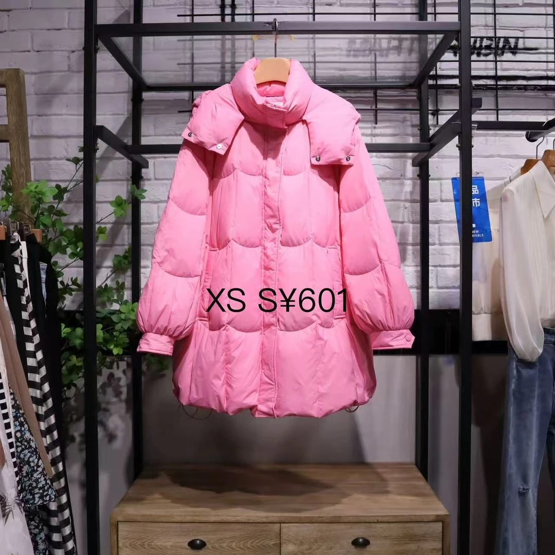 24莫乂专柜冬季洋气韩版纯色时尚