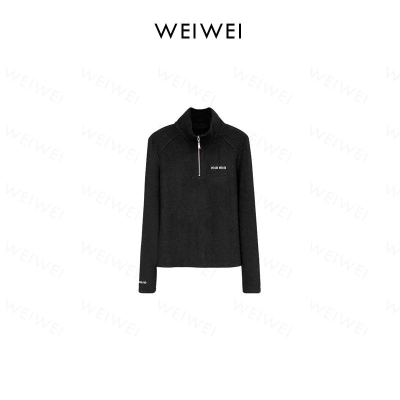 重工刺绣时尚设计感德绒上衣801315