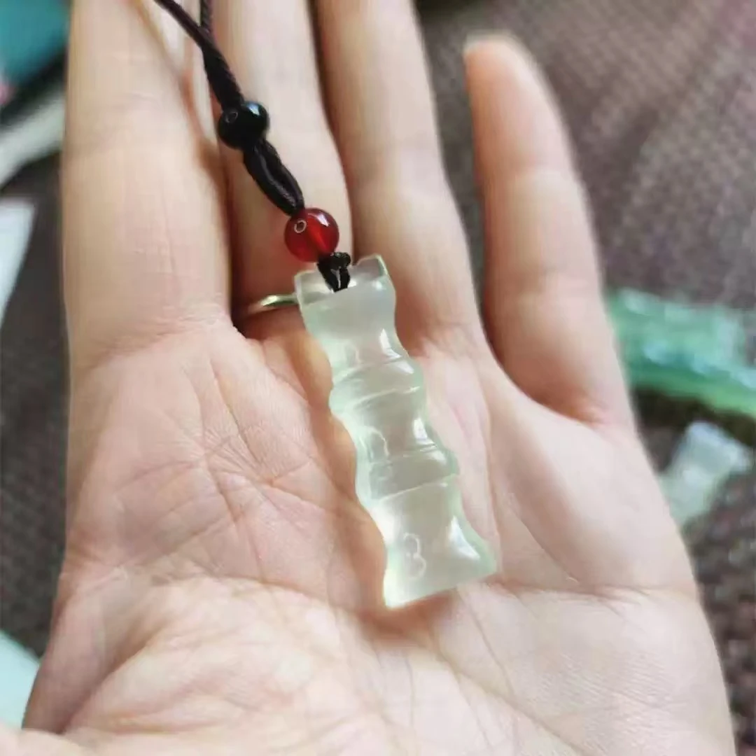 【博总福利】纯天然玉石未镶嵌多样性发其一竹节   311