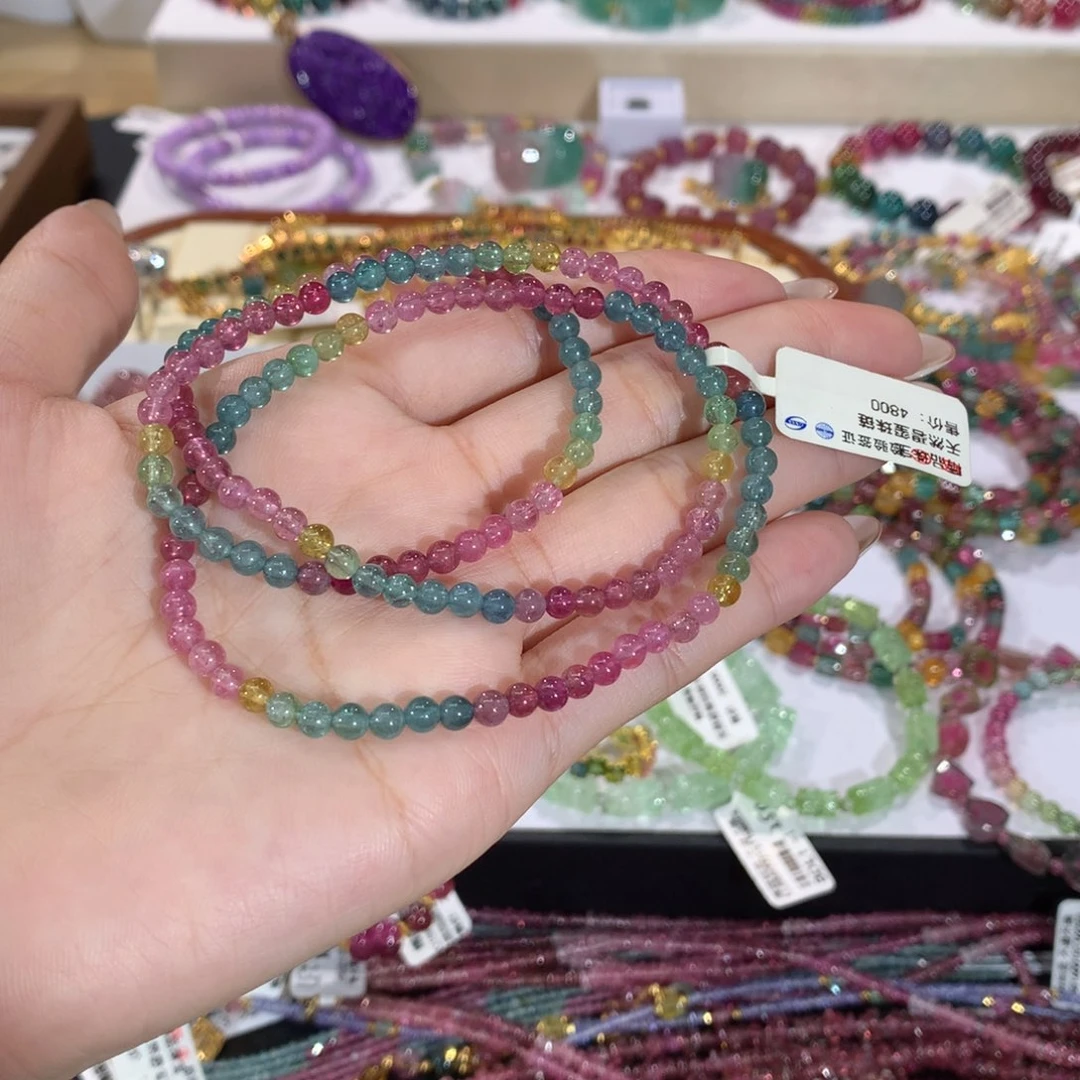 未镶嵌手串手链碧玺