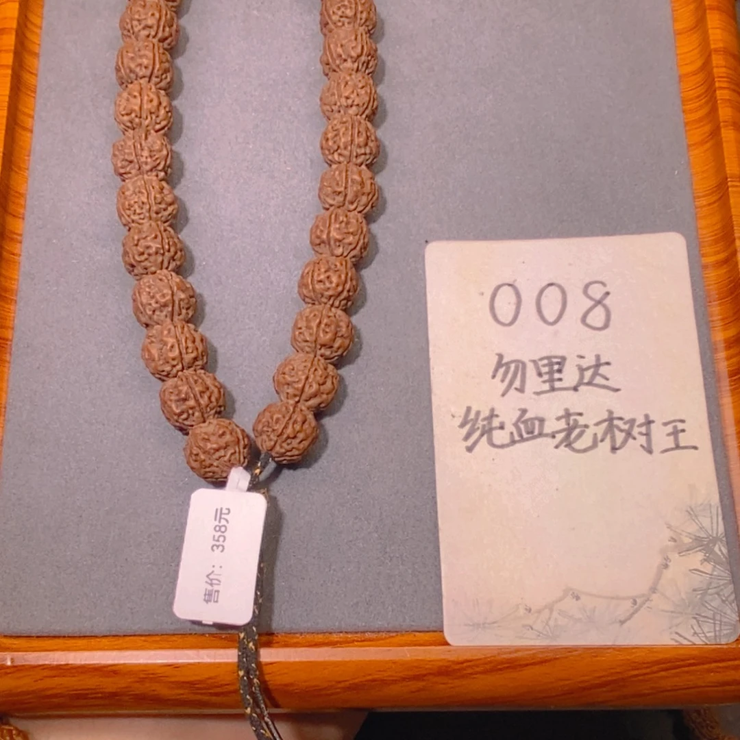 吊坠金刚菩提008勿里达纯血老树王13.5