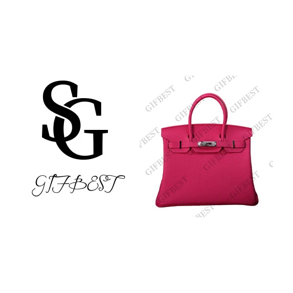 【尺寸：30*15*24】H-Liz原创设计高定真皮单肩手提斜挎女包BK30银扣