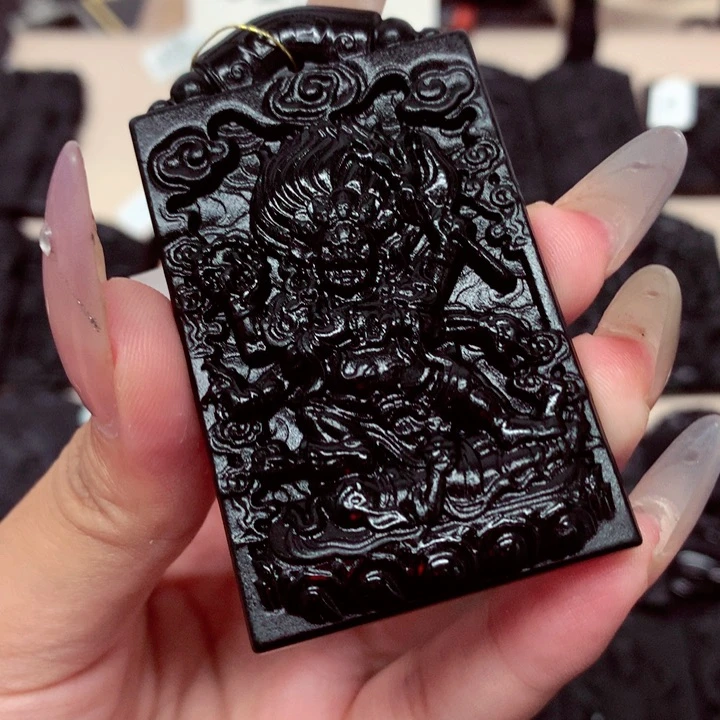 天然a货钢琴黑挂件