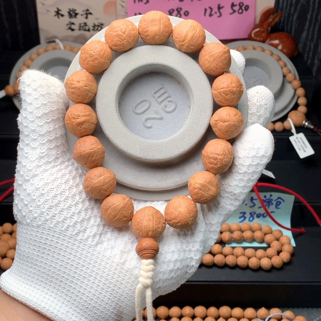 方***丽凤眼菩提手串尼泊尔18大尺寸手串