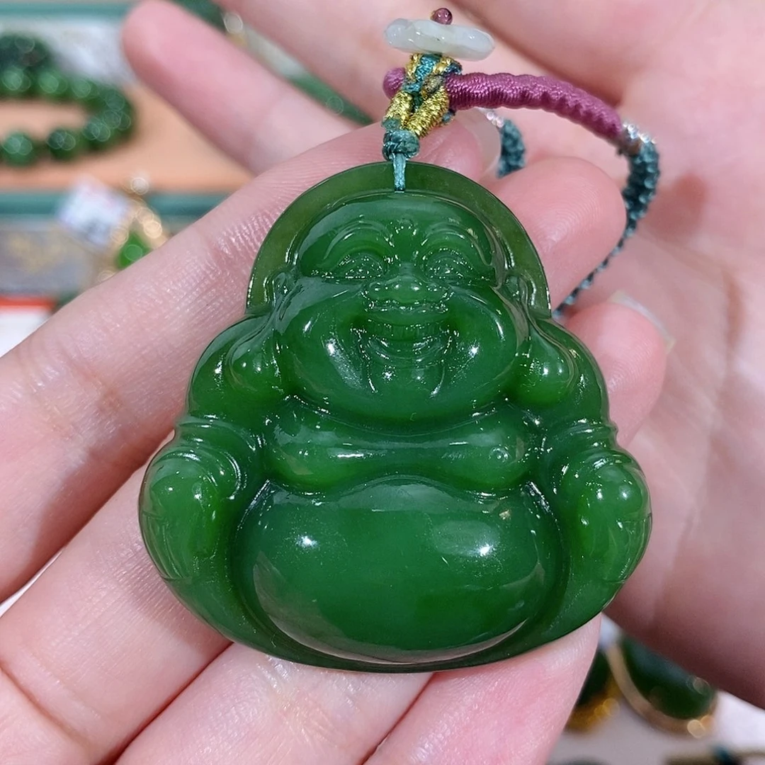 和田玉（碧玉）未镶嵌颈饰