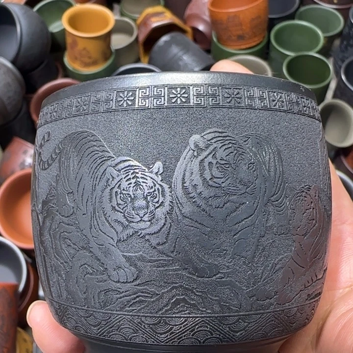 茶杯紫砂全手工制作工艺