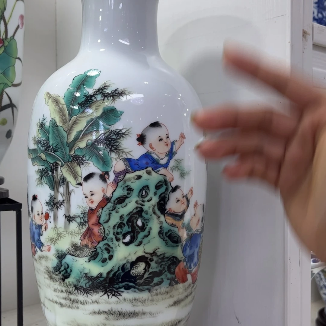 景德镇陶瓷花瓶摆件