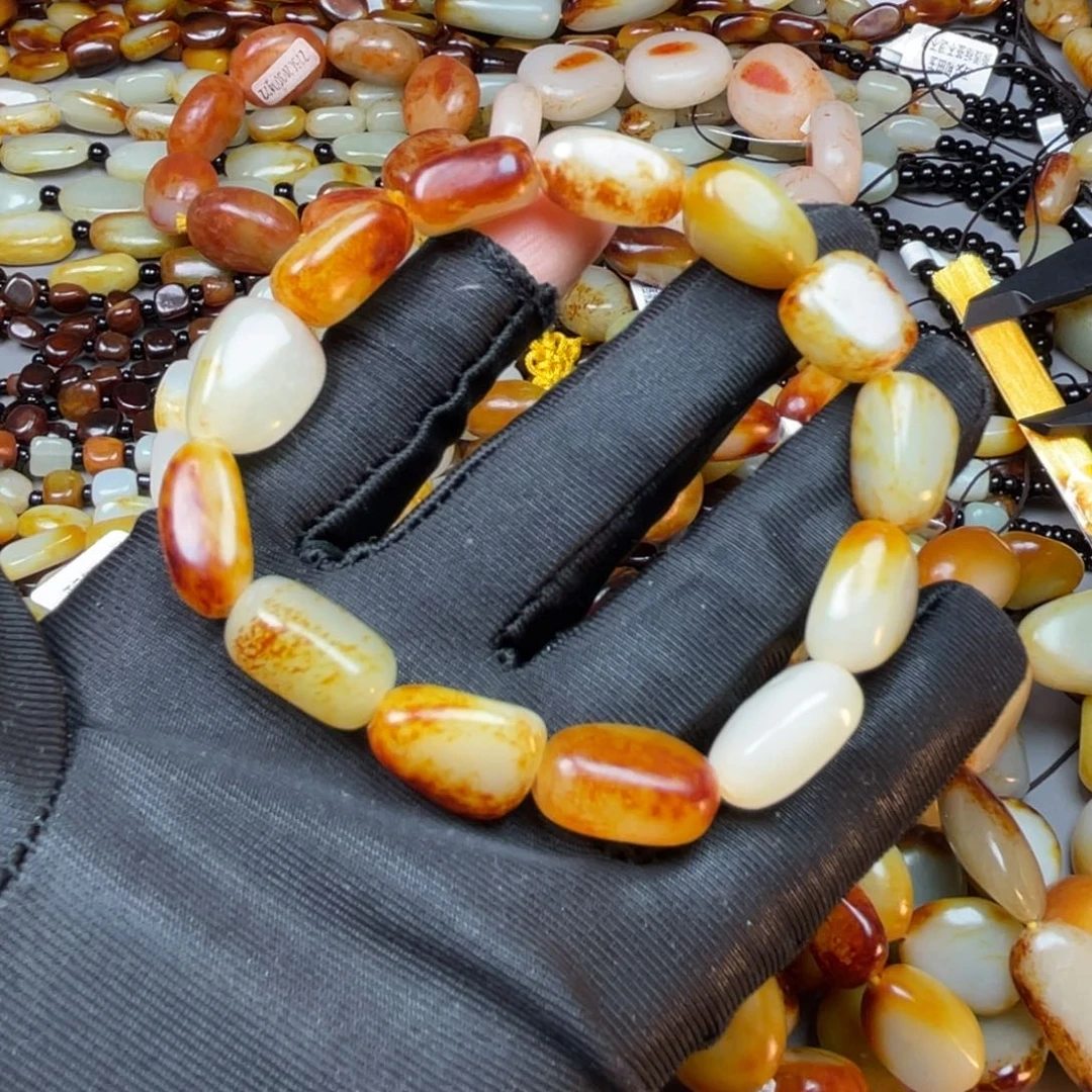 和田玉手链未镶嵌