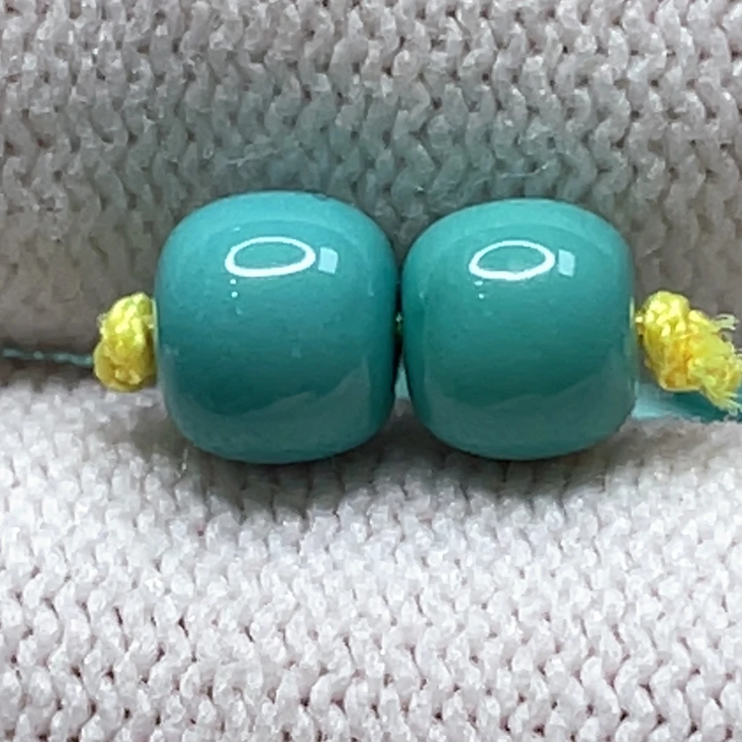 绿松石未镶嵌颈饰老型6.8-5.7