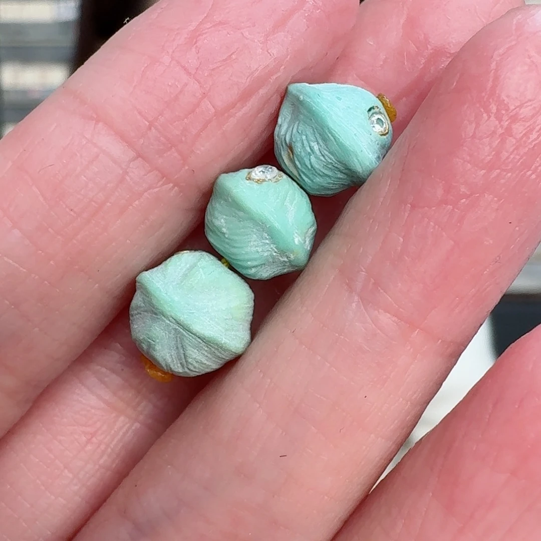 绿松石珠宝奇石未镶嵌