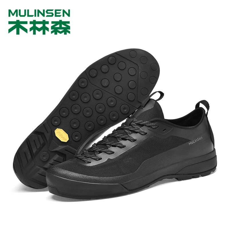 木林森男鞋软底网布新款运动鞋正品登山鞋秋季轻便耐磨男款春秋