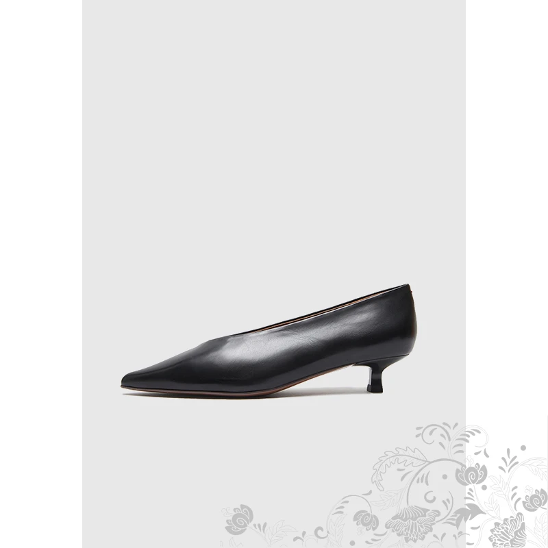 【一喜专享】胎牛皮手工女巫鞋33130