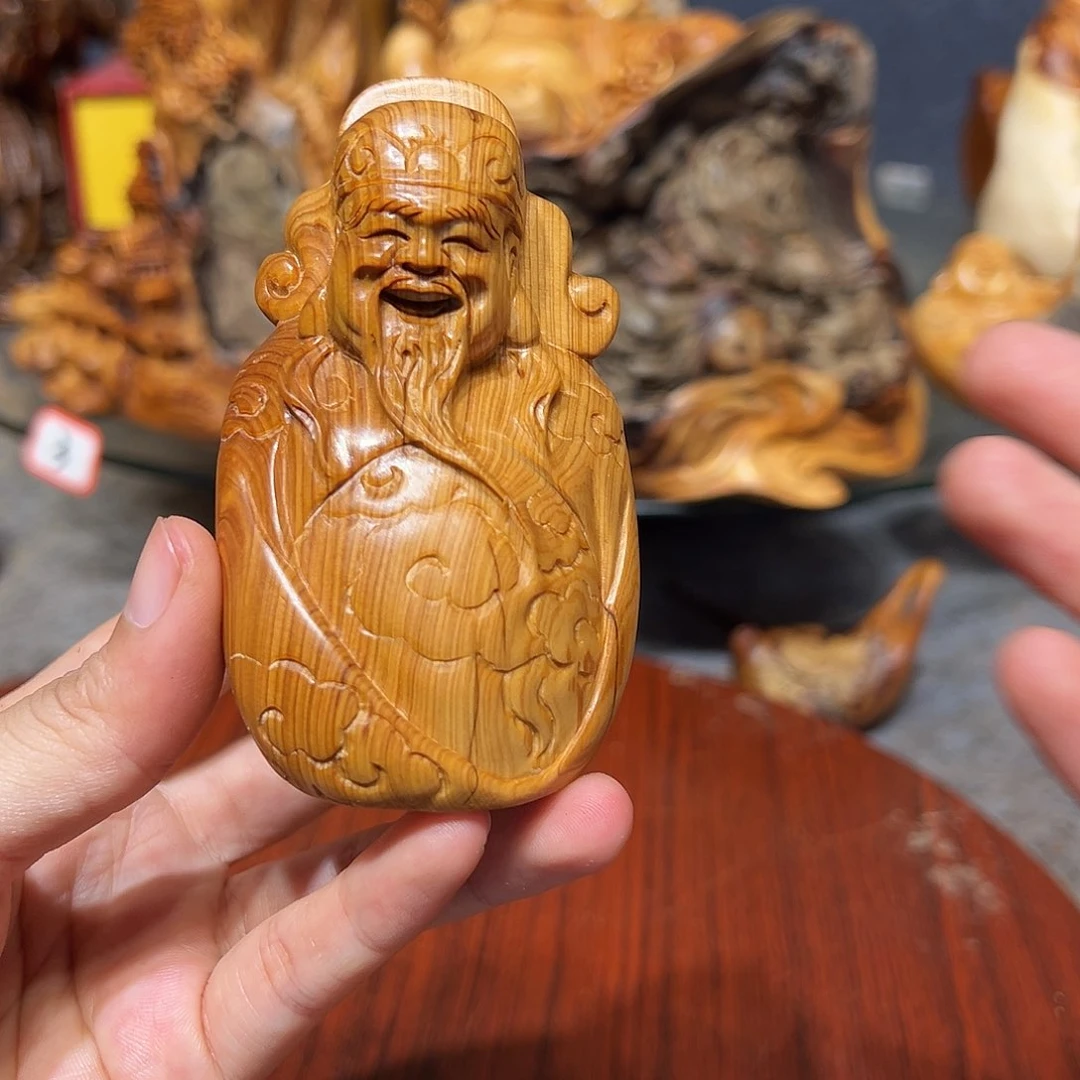 柏木（崖柏）崖柏木手把件摆件