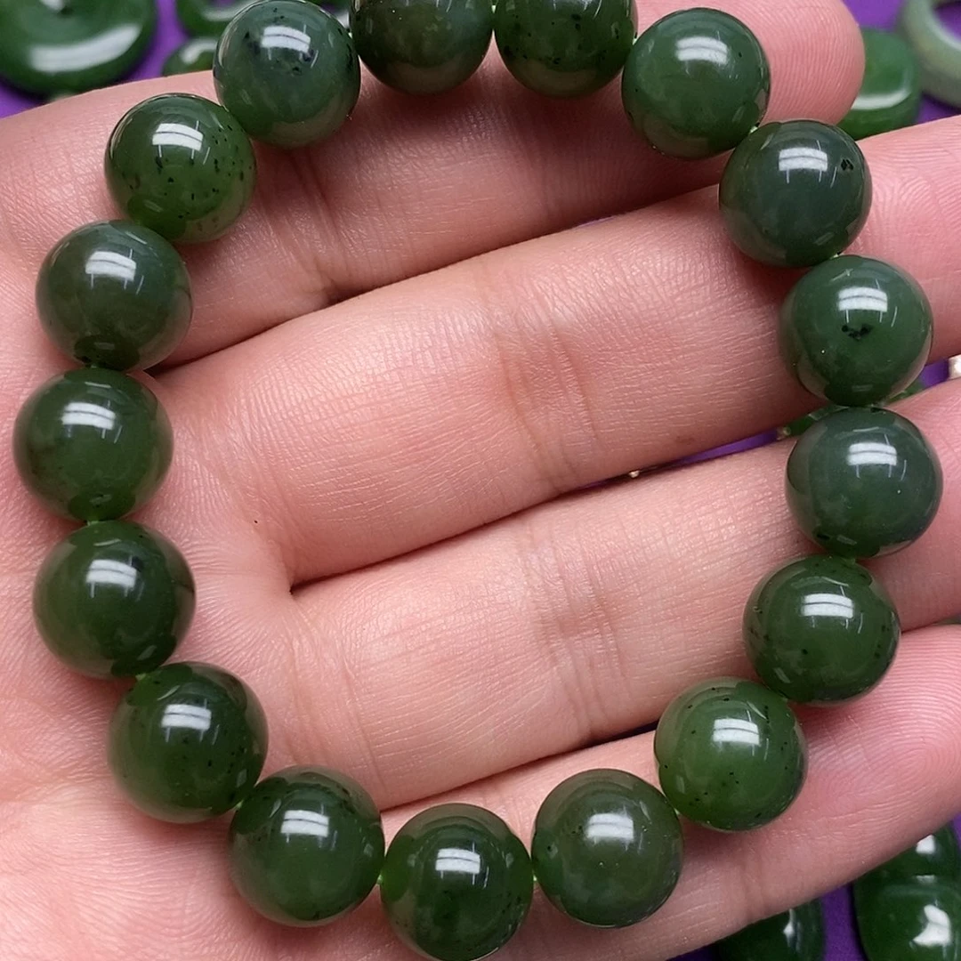 和田玉（碧玉）未镶嵌手串