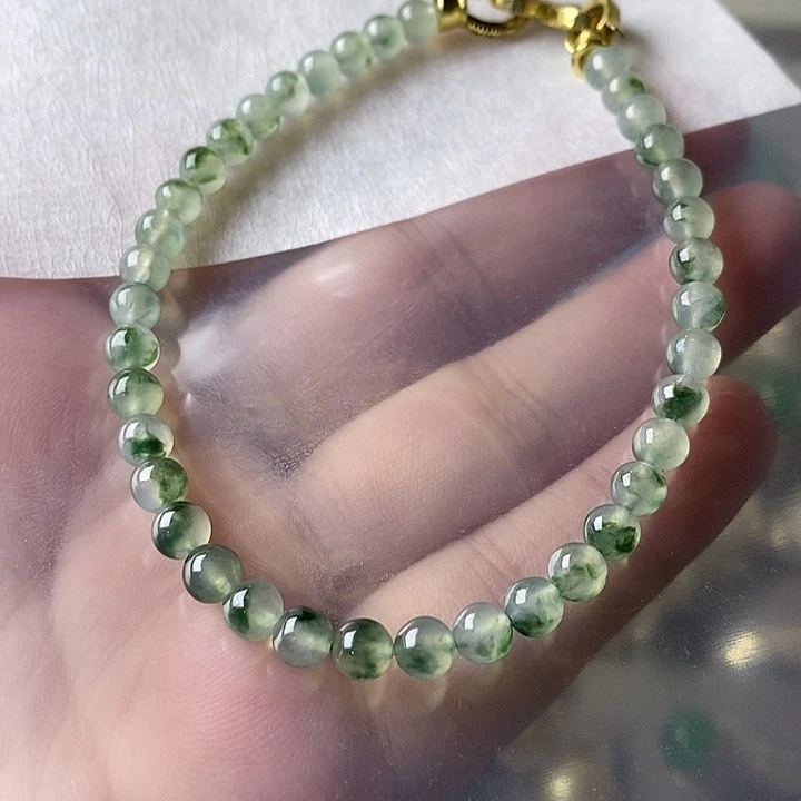翡翠未镶嵌手链翡翠冰种