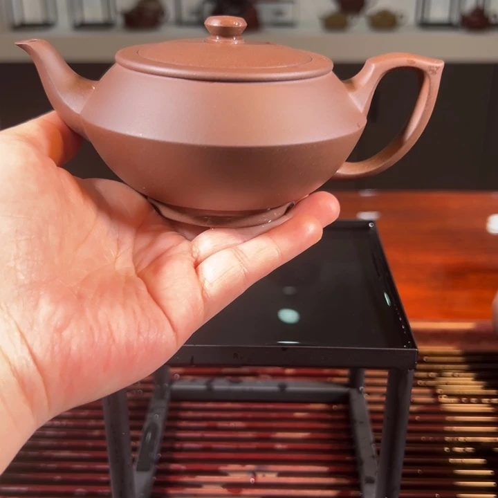 茶壶紫砂汉云紫泥