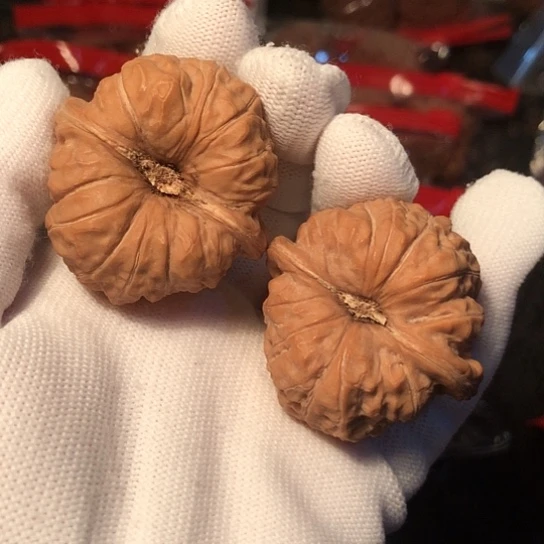 把件文玩核桃南瓜墩40