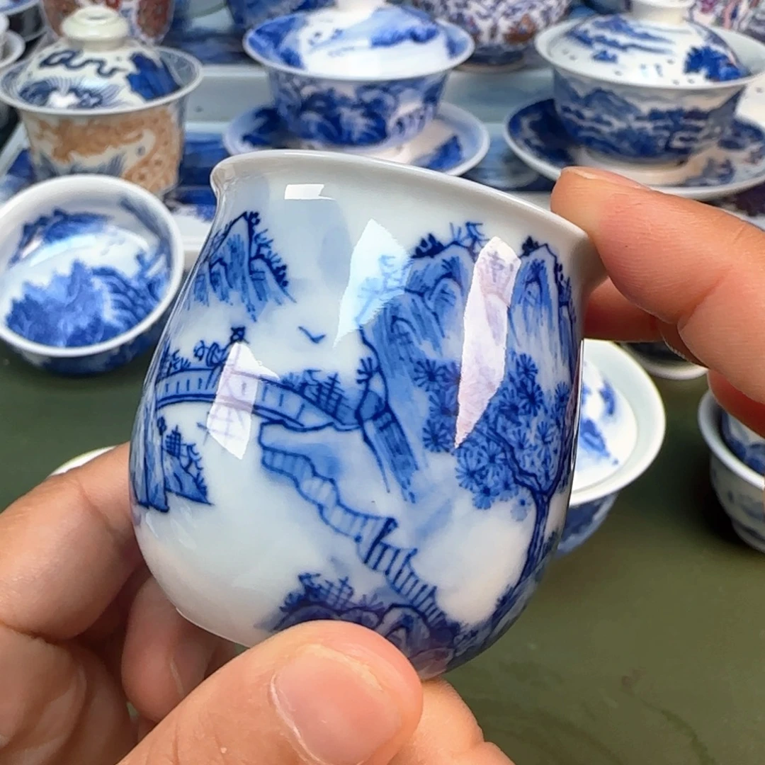 景德镇纯手绘茶具圆圆253