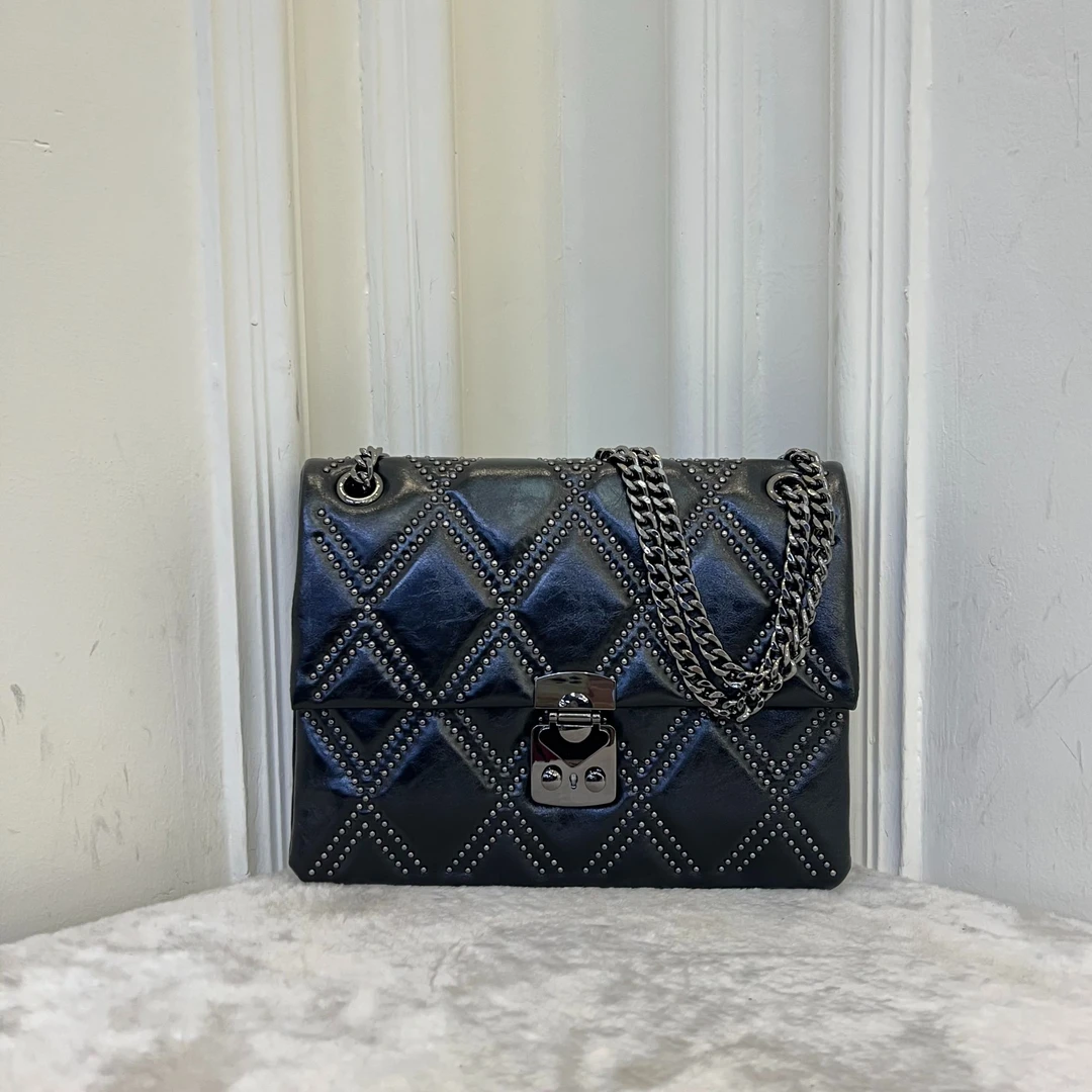 高级XPQ2017黑色 单肩女包百搭轻奢时尚高端单肩腋下包包