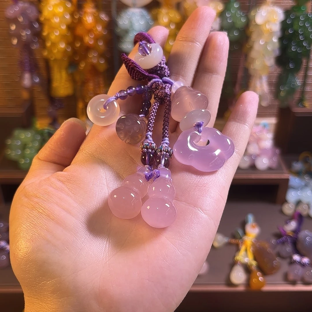 玛瑙/玉髓未镶嵌车挂